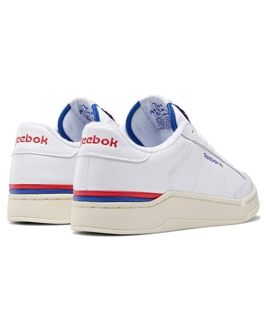 Reebok White Ad Court Skate Shoes for men