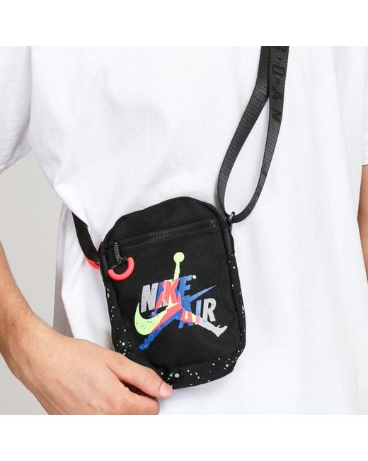 Nike Black Air Jordan Jumpman Shoulder Bag