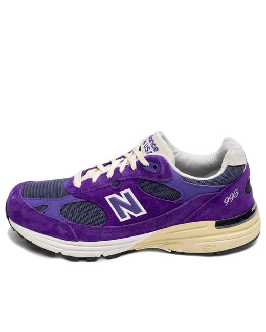 New Balance Purple 993 Sneakers
