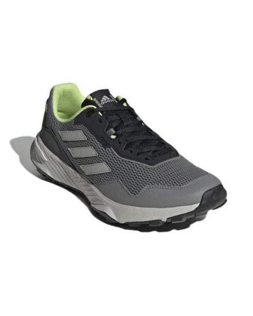 Adidas Gray Tracefinder Trail Pulse Lime' for men