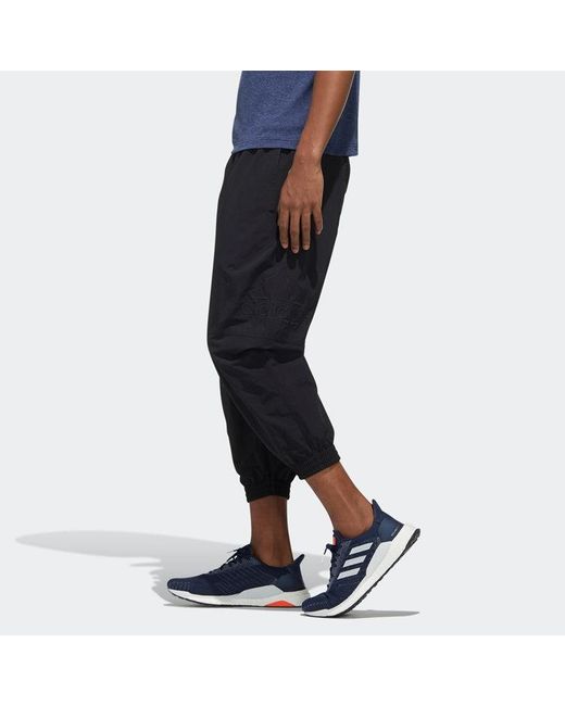 Adidas Blue Mh 3S 7/8 Pt Sports Stylish Cropped Pants/Trousers Asia Edition for men