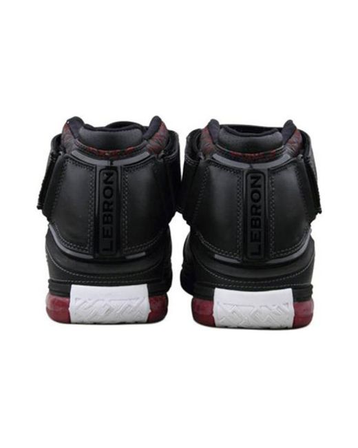 Nike Black Zoom Lebron 2 Crimson' for men