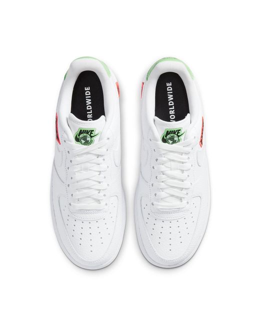 Nike White (Wmns) Air Force 1 '07 Se 'Worldwide Pack