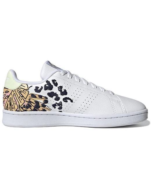 Adidas White (Wmns) X Farm Rio Advantage Court Almost Lime'