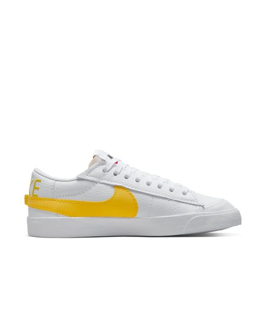 Nike White Blazer Low Jumbo Vivid Sulfur' for men