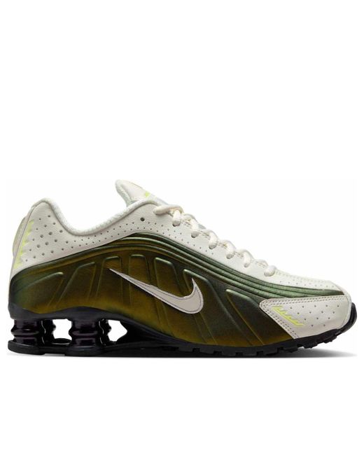 Nike Green (Wmns) Shox R4 'Sail Light Lemon Twist'