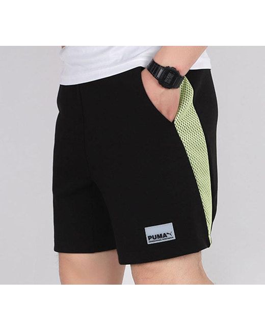 PUMA Black Avenir Shorts for men