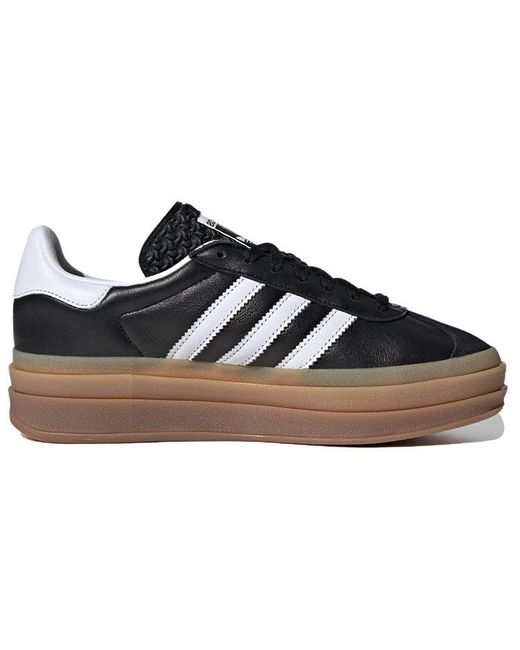 Adidas Blue (Wmns) Gazelle Shoes Gum'