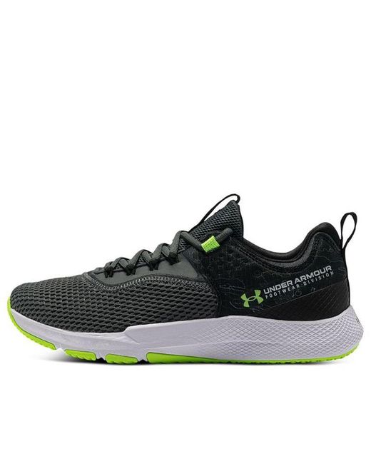 Under Armour Charged Focus 'print - Pitch Grey' in Black for Men | Lyst