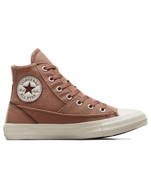 Converse Brown Chuck Taylor All Star Patchwork High Top 'Clay Pot' for men