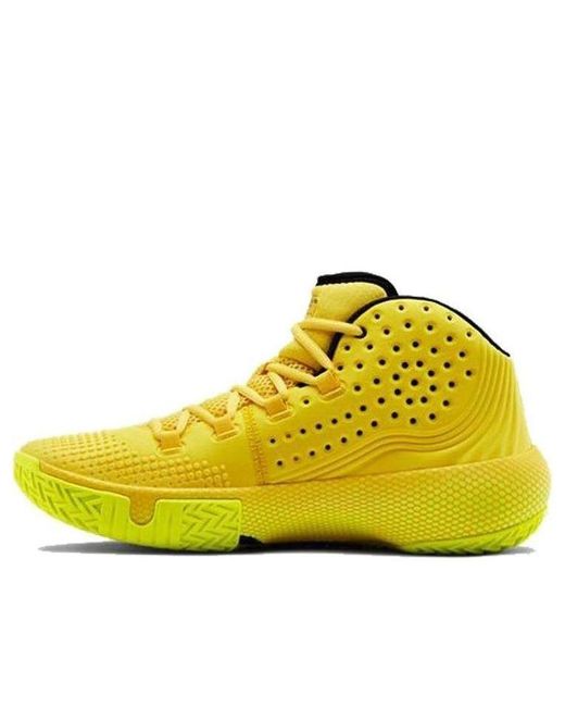 Under Armour Yellow Hovr Havoc 2 'Taxi' for men