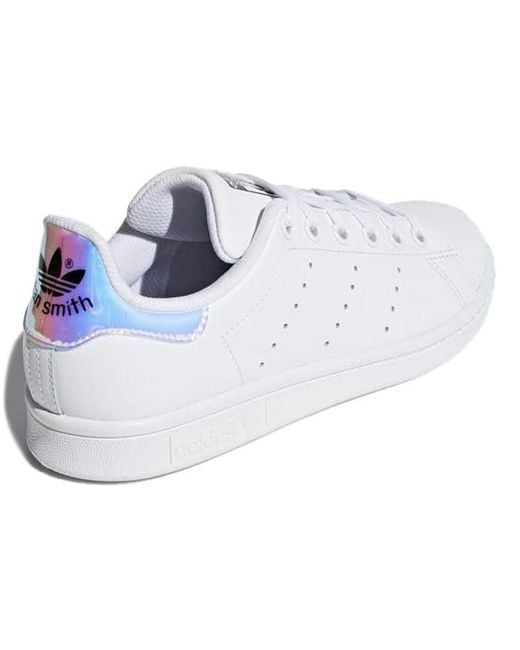 Adidas White Stan Smith J 'Iridescent' for men