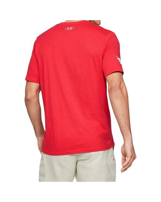 Under Armour Red Project Rock Training Sports for men