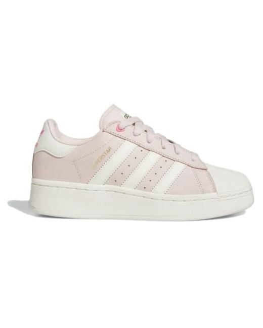 Adidas White (Wmns) Superstar Xlg Fusion'