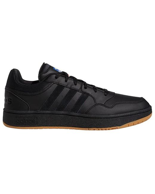 Adidas Black Hoops 3.0 Low Gum' for men