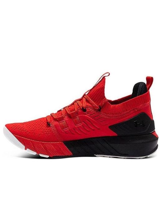 Under Armour Red Project Rock 3 'Chinese New Year' for men