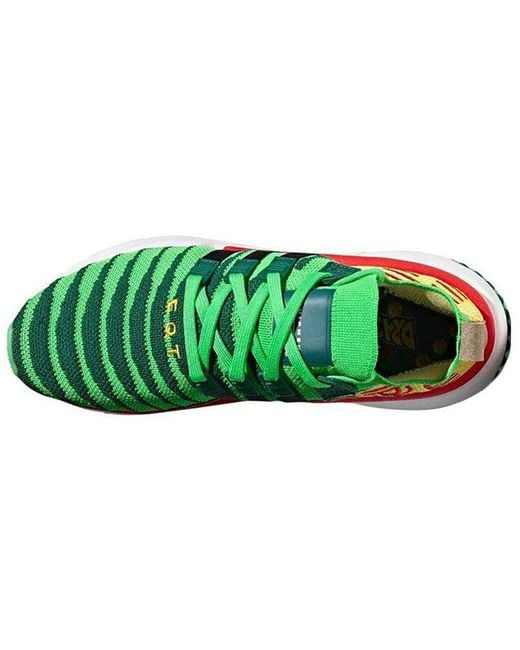 Adidas Green Dragon Ball Z X Eqt Support Mid Adv Primeknit Shenron for men