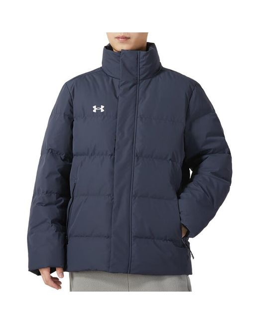 Under Armour Blue Down Jacket for men
