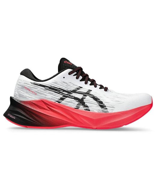 Asics Red Novablast 3 for men