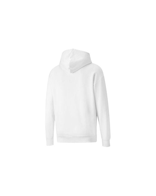 PUMA White Club Graphic Living Series Funny Printing Knit Sports for men