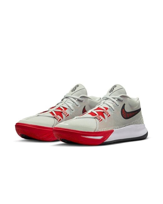 Nike White Kyrie Flytrap 6 'Photon Dust University' for men