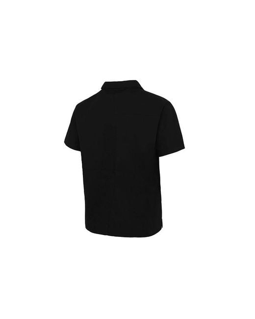 PUMA Black Classics Oversized Short Sleeve Polo Shirt for men
