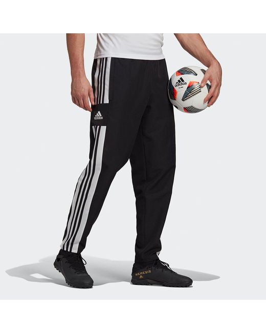 Adidas Black Pre Pnt Classic Stripe Soccer/Football Sports Long Pants for men