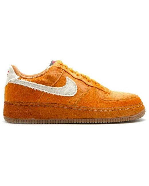Nike Orange Air Force 1 Low 'Savage Beast' for men