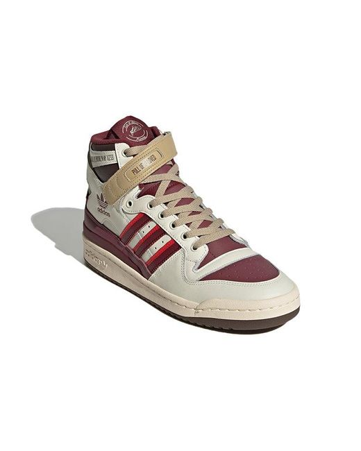 Adidas White Forum 84 High X Cuts & Slices 'Pull Up Beloved' for men