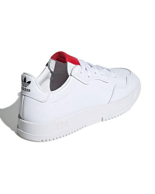 Adidas White 424 X Sc Premiere Scarlet' for men