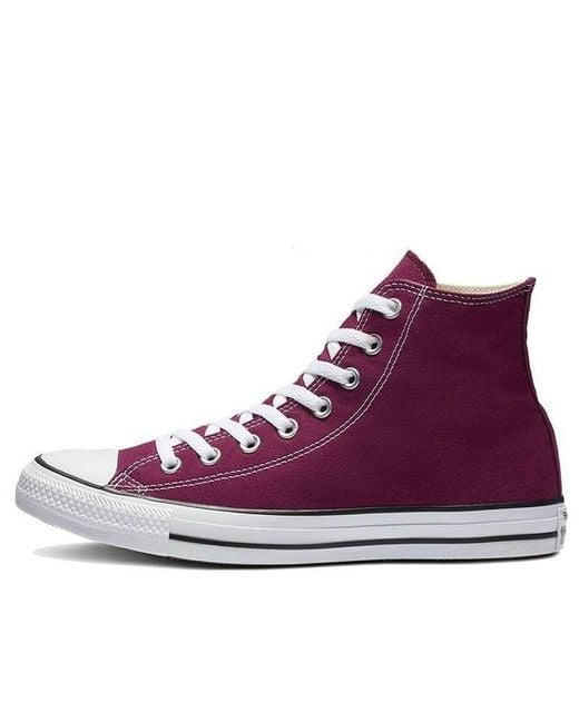 Converse Purple Chuck Taylor All Star Canvas Hi for men