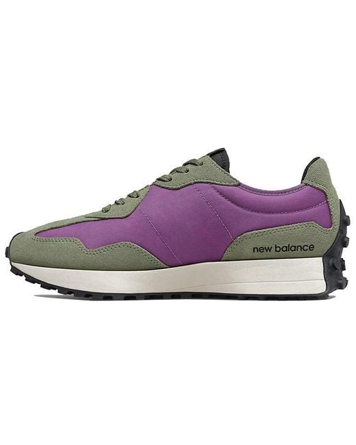 New Balance Purple 327 'Sour Grape Bleached Lime Glow' for men