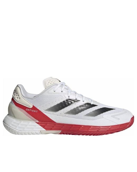 Adidas White Defiant Speed 2 for men