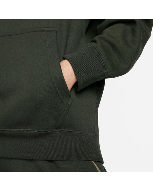 Nike Green X Billie Eilish Fleece Hoodie 'Sequoia Mushroom' for men