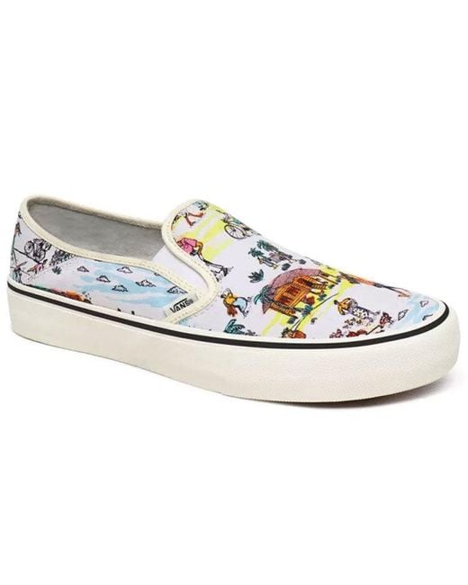 Vans White Kide Slip-On Surf for men