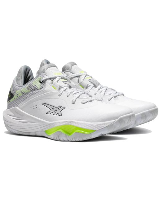 Asics White Nova Surge Low Neon' for men
