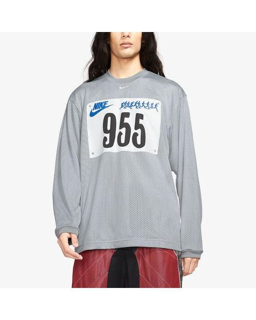 Nike Gray X Cactus Plant Flea Market Go Flea Long-Sleeved Jersey Top for men