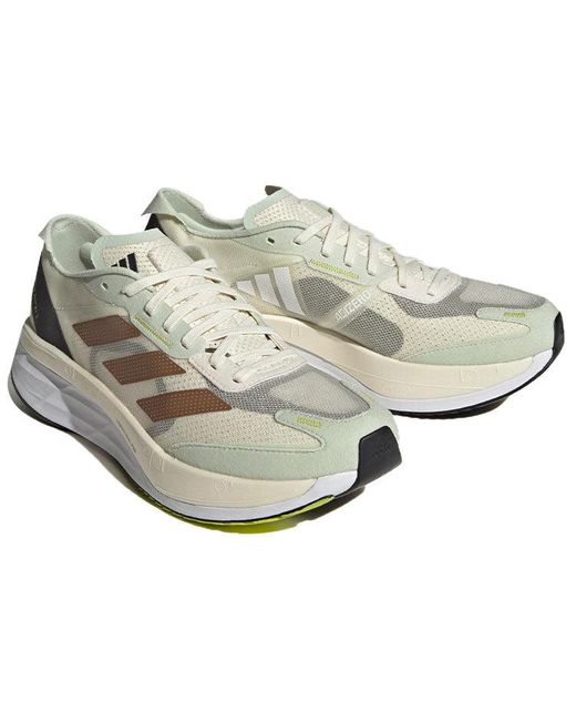 Adidas White Adizero Boston 11 Shanghai Marathon for men