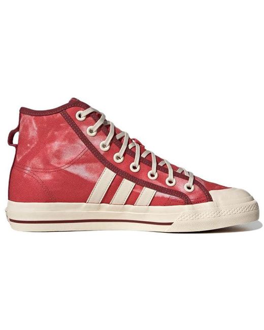 Adidas Red Nizza Hi Rf 'Bleached for men