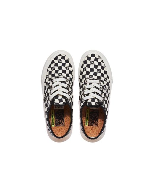 Vans White Authentic Vr3 Sf Checkerboard 'Marshmallow' for men