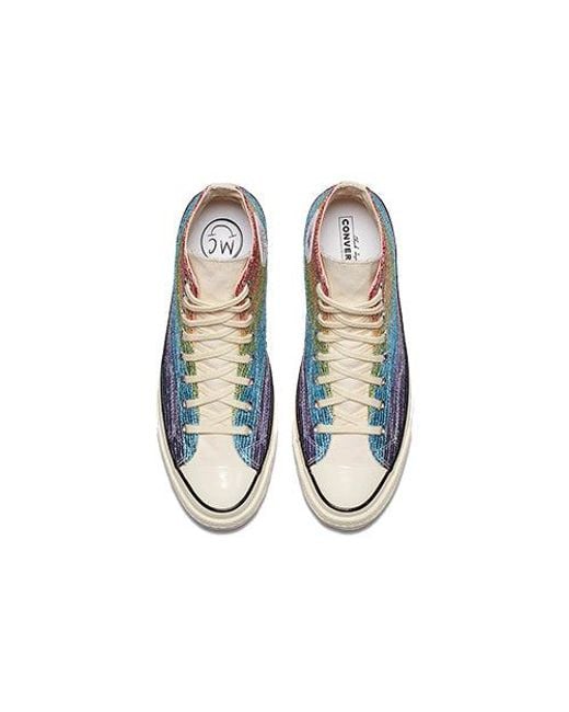Converse Blue Chuck Taylor All-Star 70S High Miley Cyrus Pride 2018 (W) for men