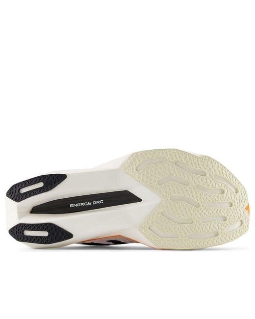 New Balance White (Wmns) Fuelcell Supercomp Pacer V2 'Hot Mango'