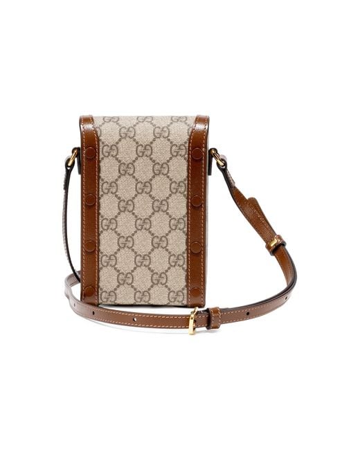 Gucci Brown Horsebit 1955 Mini Bag for men