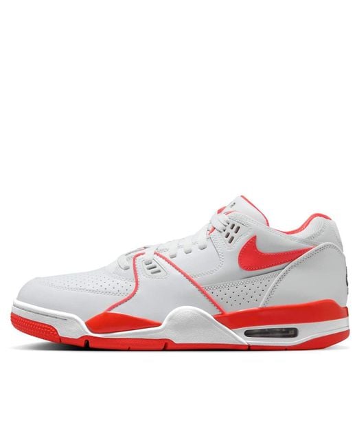 Nike White Air Flight 89 Low 'Pure Platinum Picante' for men