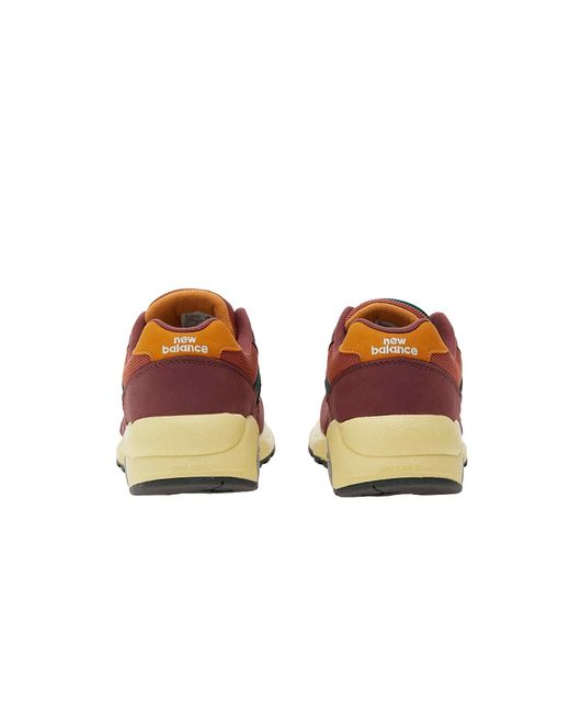 New Balance Brown 580 'Washed Burgundy' for men