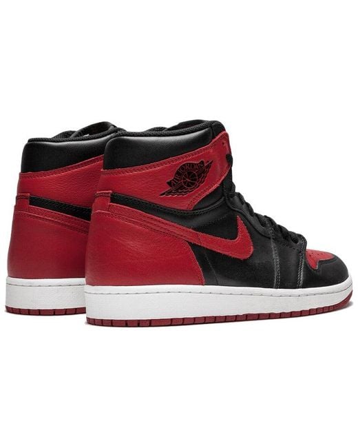 Nike Red 1 Retro High Og 'Banned' 2016 for men