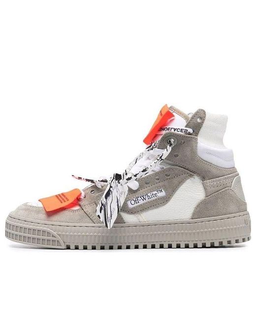 Off-White c/o Virgil Abloh White Off Court 3.0 High-top Sneakers