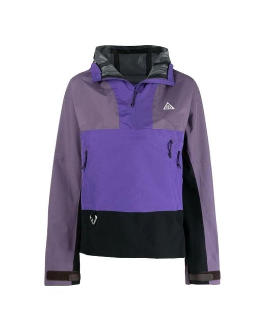 Nike Purple (Wmns) Acg Cascade Rains Jacket