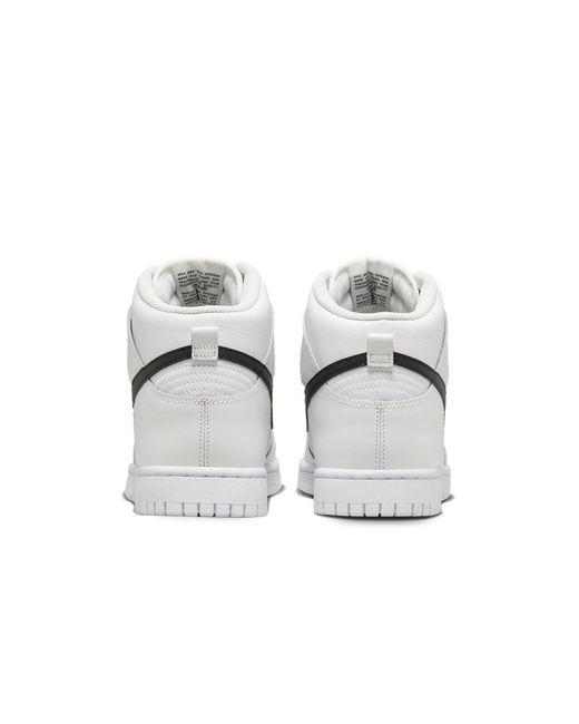 Nike White Dunk High 'Reverse Panda' for men
