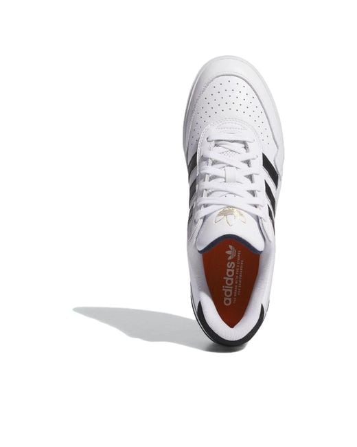 Adidas White Tyshawn 'Cloud Core Collegiate' for men
